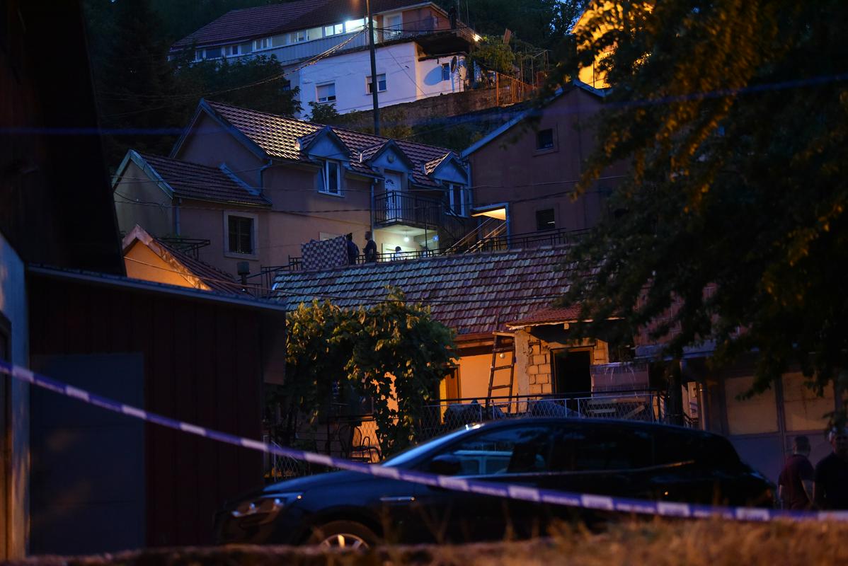 Incident se je zgodil v cetinjskem naselju Medovina. Foto: EPA