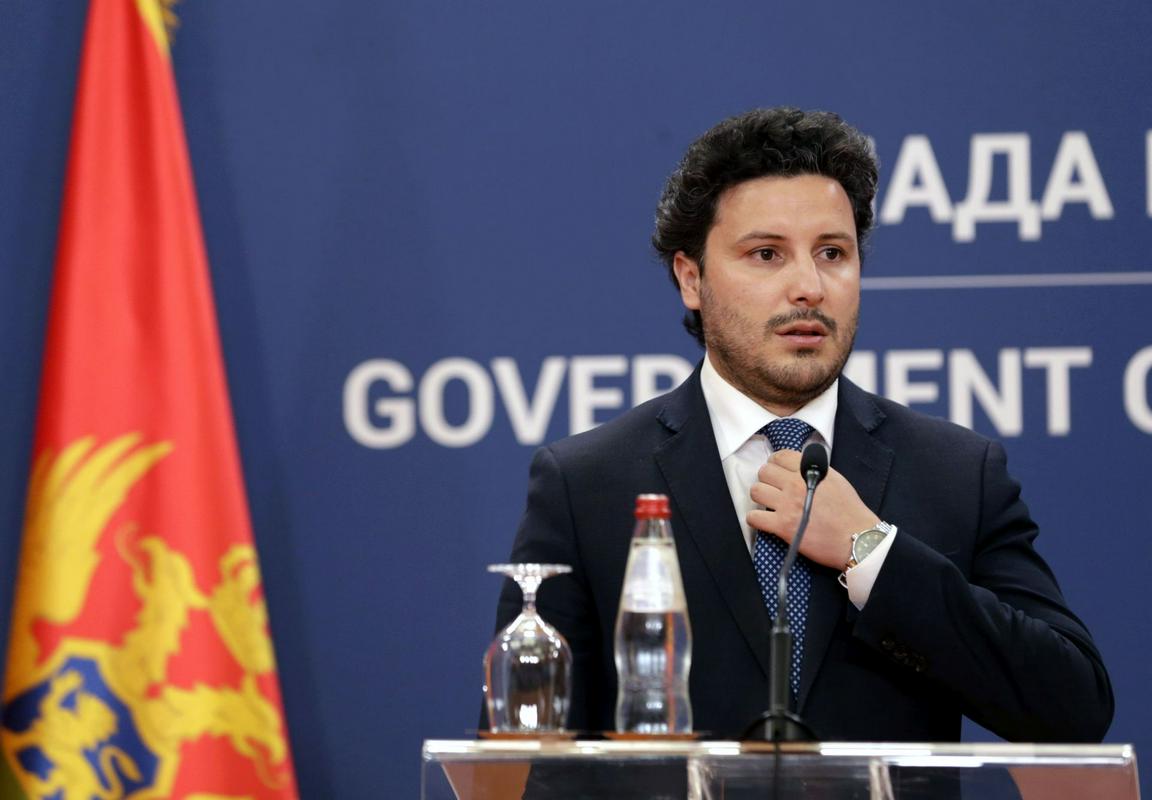 Premier Dritan Abazović je dejal, da gre za mednarodno akcijo, ki se je začela v sredo. Foto: EPA