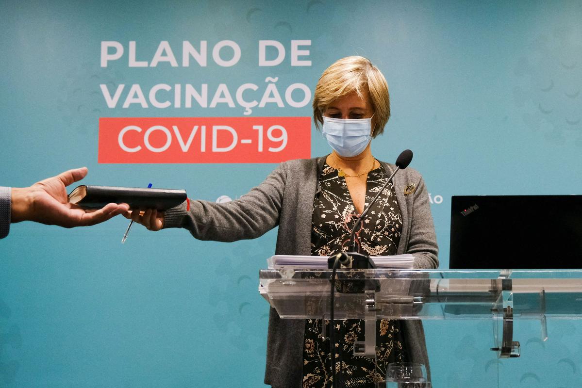 Marta Temido med epidemijo covida-19. Foto: Reuters