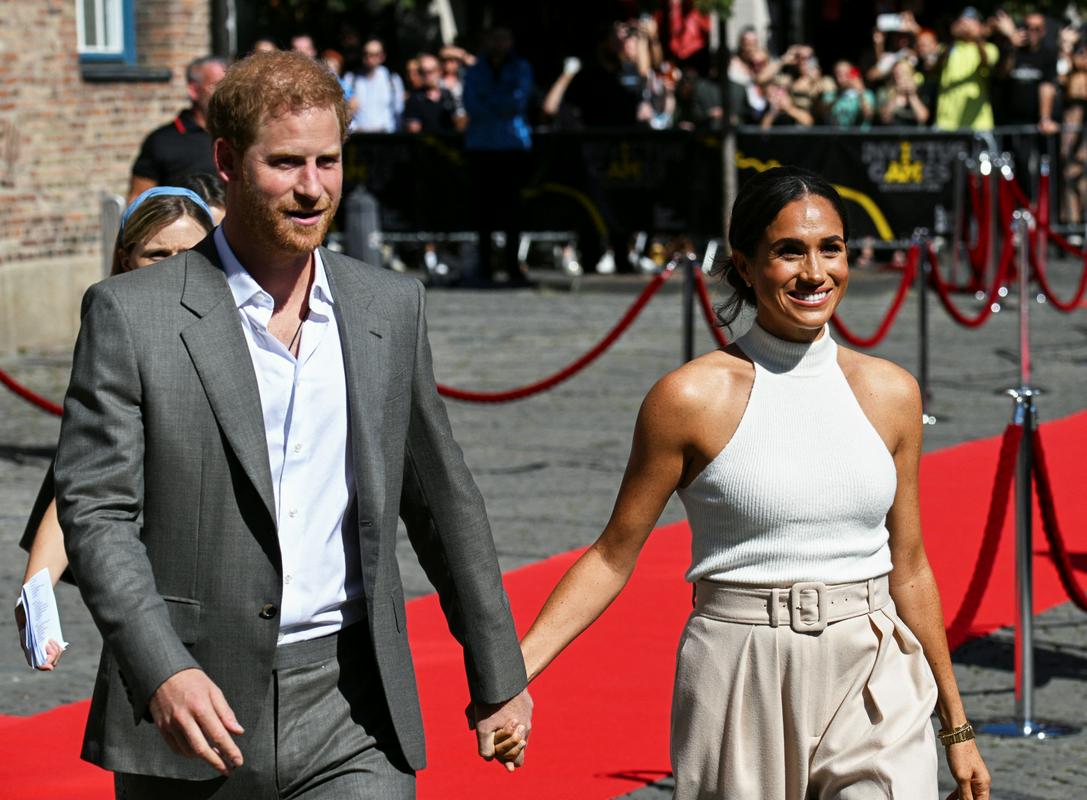 Princ Harry z ženo Meghan Markle. Foto: Reuters