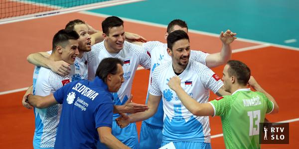 Slovenia – Brasile 18:22 (primo set)