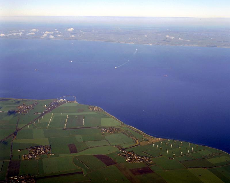 Ožina Fehmarnbelt, ki jo bo čez sedem let povezoval podvodni predor. Foto: EPA