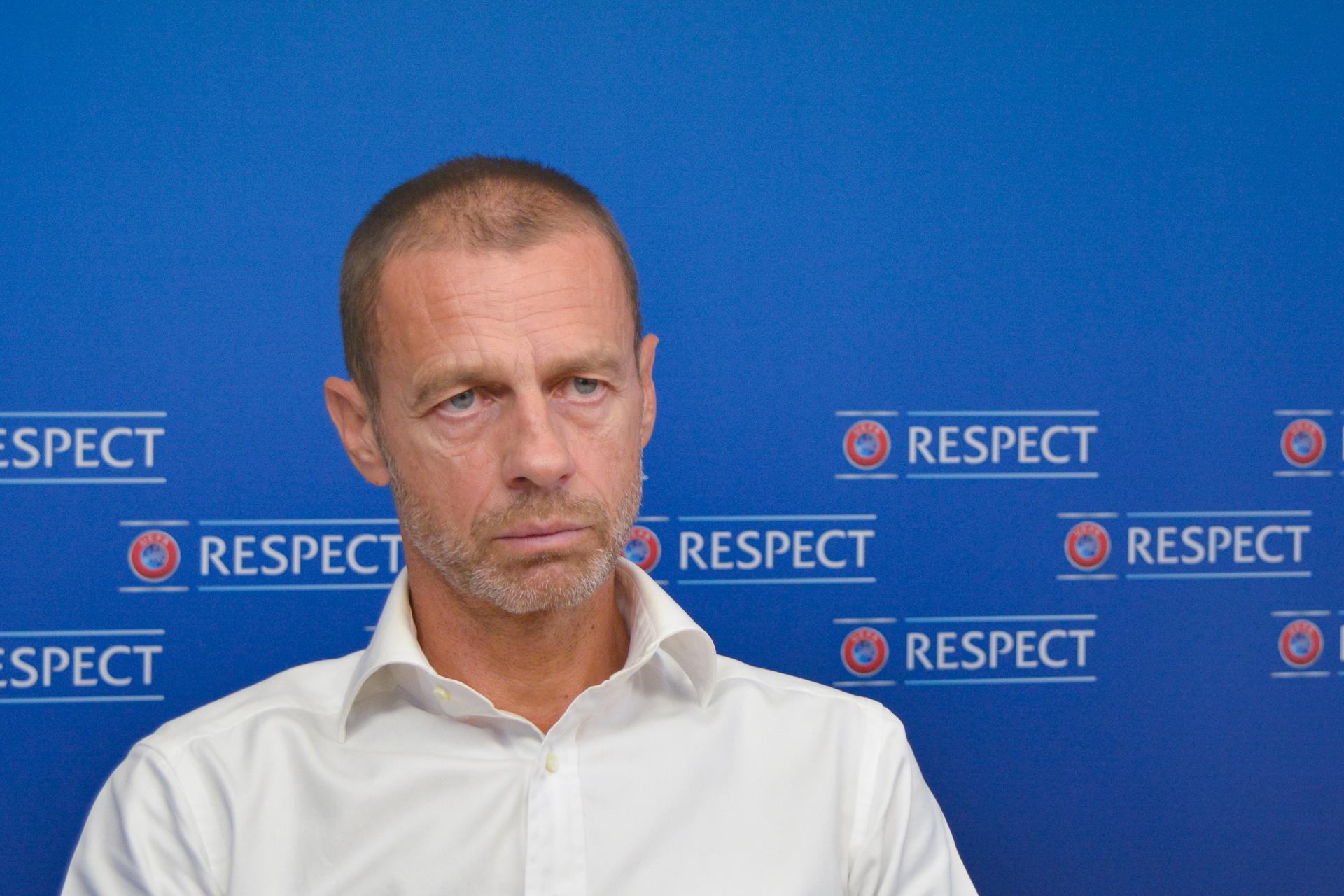 Čeferin bo danes dobil nov mandat na čelu Uefe