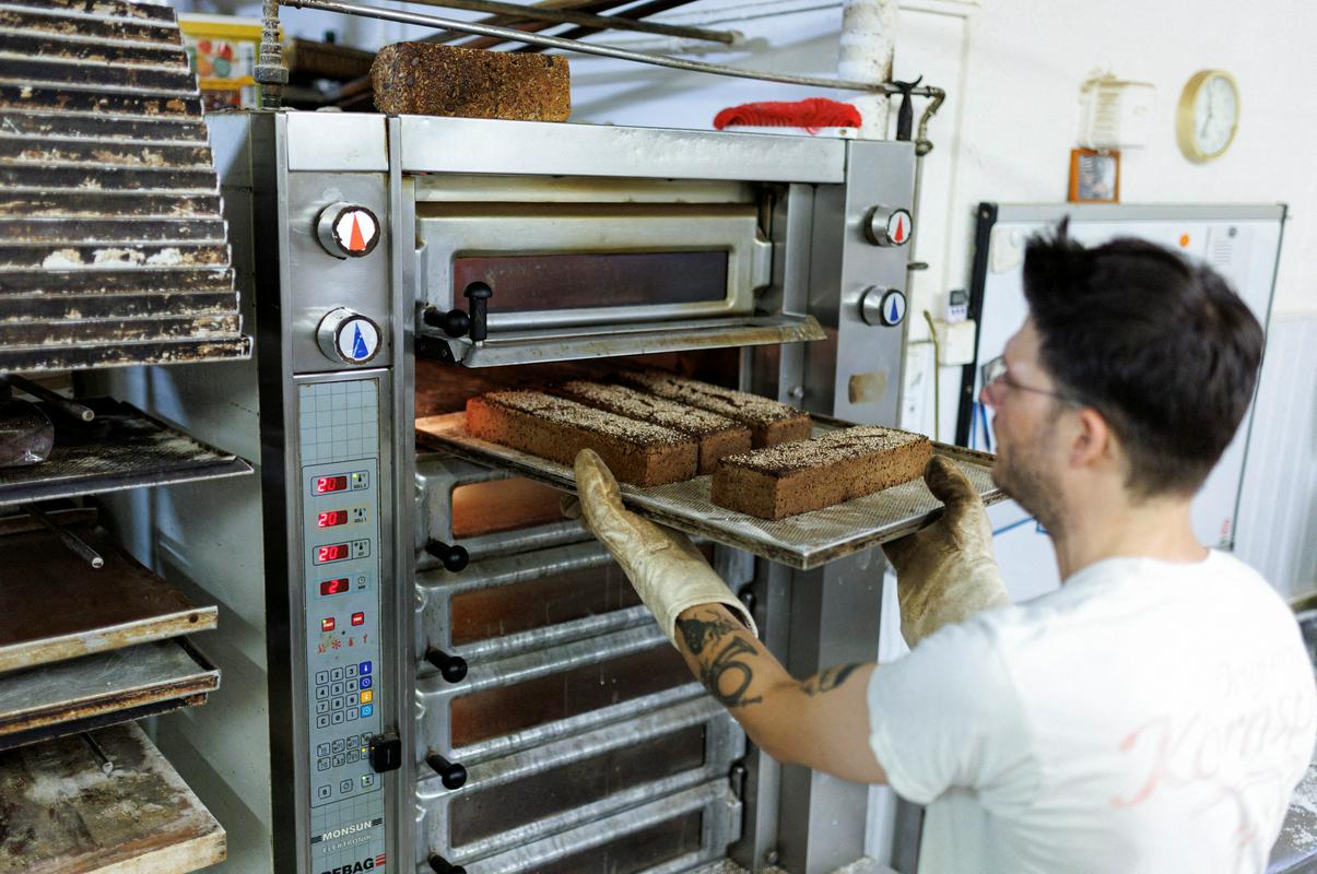 Nemške pekarne opozarjajo, da ne bodo zmogle več delovanja ob tako visokih cenah elektrike in plina. Foto: Reuters