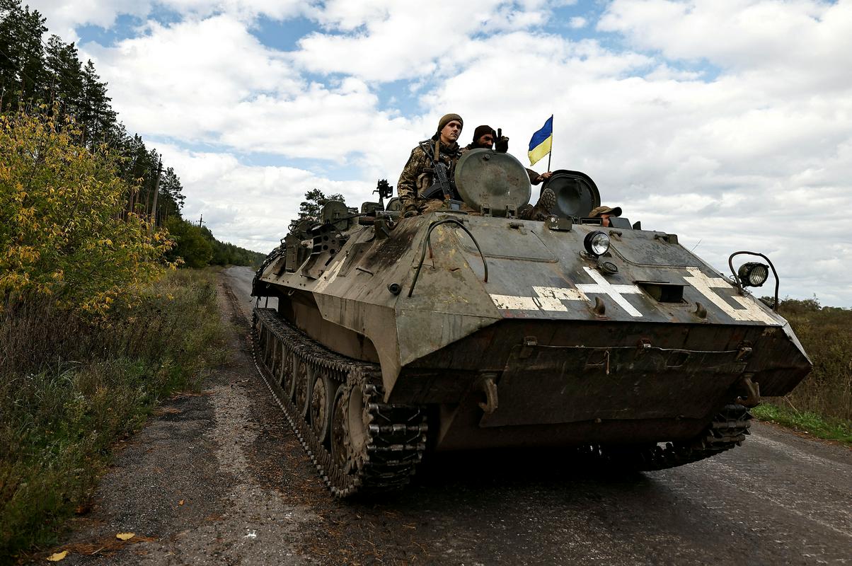 Ukrainian soldiers in the Donetsk region.  Photo: Reuters