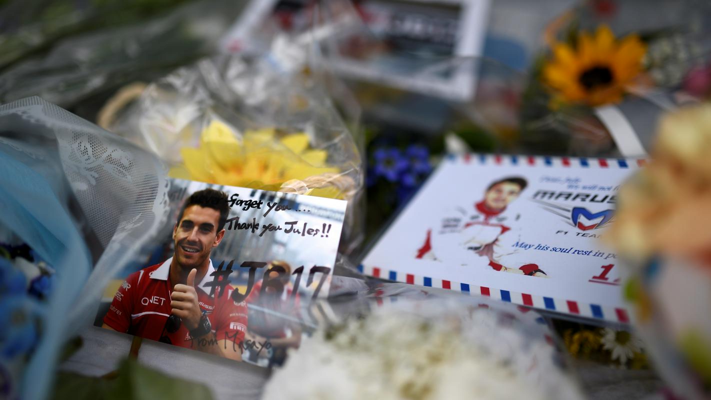 Jules Bianchi, the last fatality in Formula One.  Photo: EPA