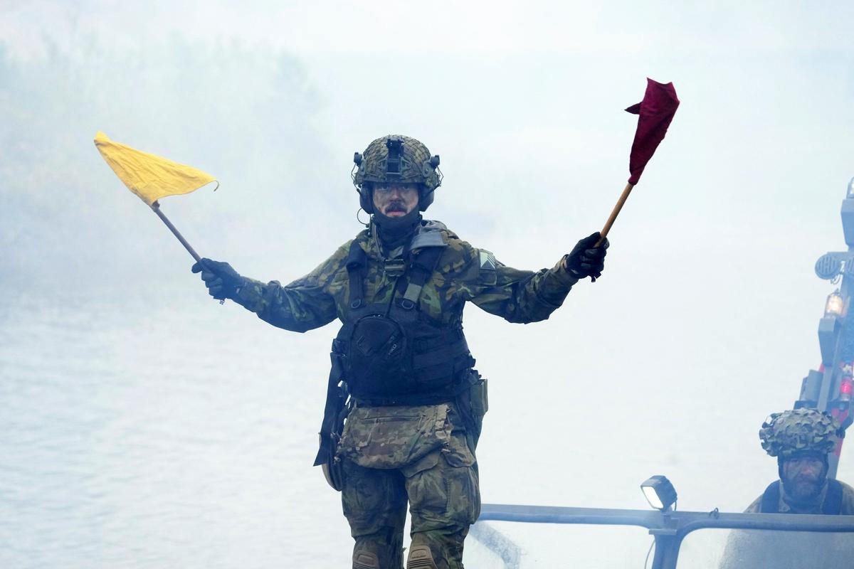 European forces could soon be training Ukrainian soldiers.  Photo: Reuters
