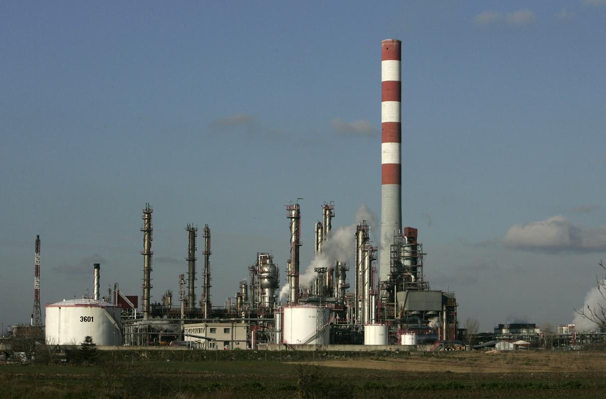 Jadranski naftovod (Janaf) povezuje Omišalj na Krku na Hrvaškem z rafinerijo v Pančevu v Srbiji. Foto: AP