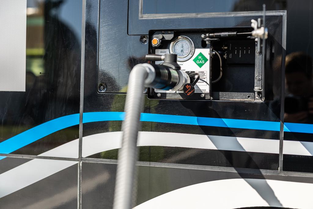 A few more decisive steps will be needed to make sufficient quantities of Ljubljana's hydrogen a reality.  But our interlocutors say in one voice that they want to be an example in the field of green mobility and not just followers.  Photo: MMC RTV SLO/Luka Gregorič