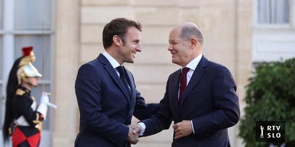 Macron e Scholz não quiseram explicar os problemas no trem franco-alemão