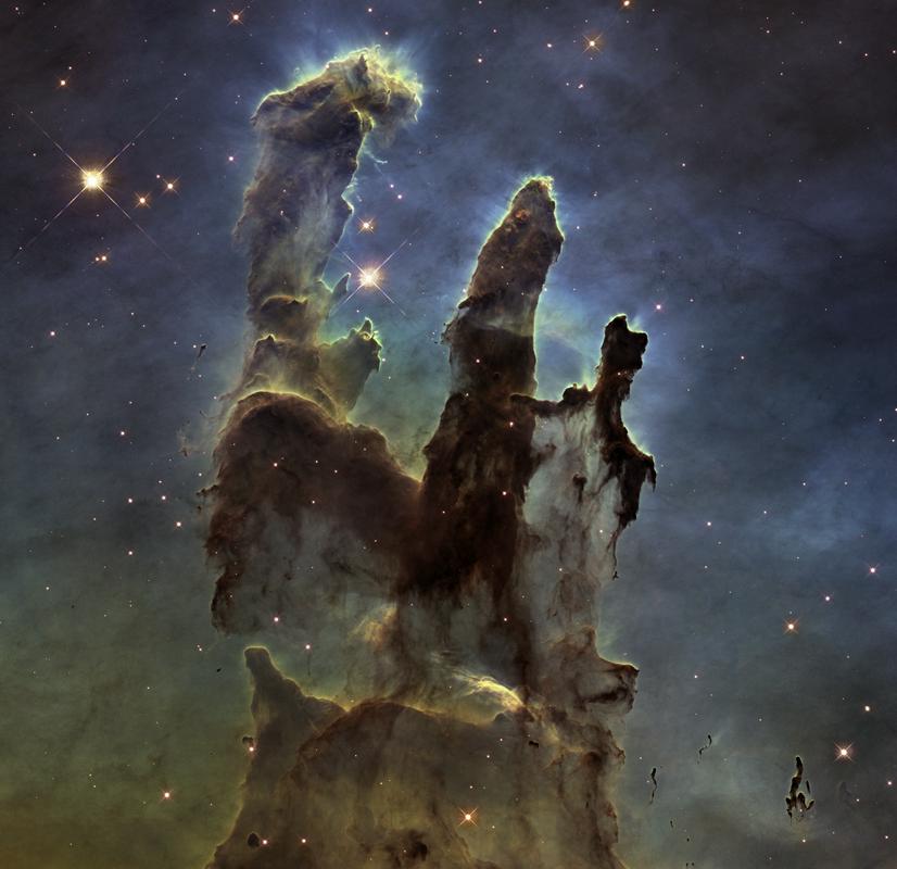 Hubblova fotografija, 2014. Foto: NASA, ESA, CSA, STScI, Hubble Heritage Project (STScI, AURA) /Joseph DePasquale (STScI), Alyssa Pagan (STScI)