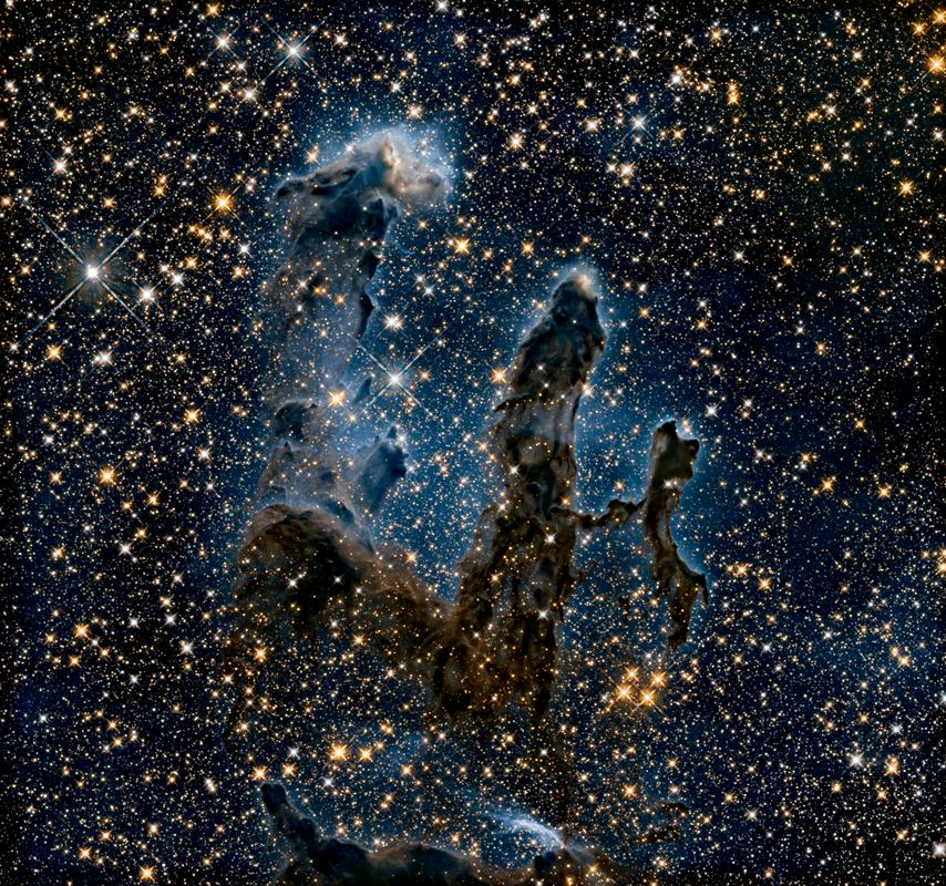 Še Hubblov posnetek v infrardeči svetlobi. Foto: NASA, ESA/Hubble, Hubble Heritage Team