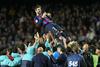 Pique se je od Camp Noua poslovil z zmago; nov spodrsljaj Atletica