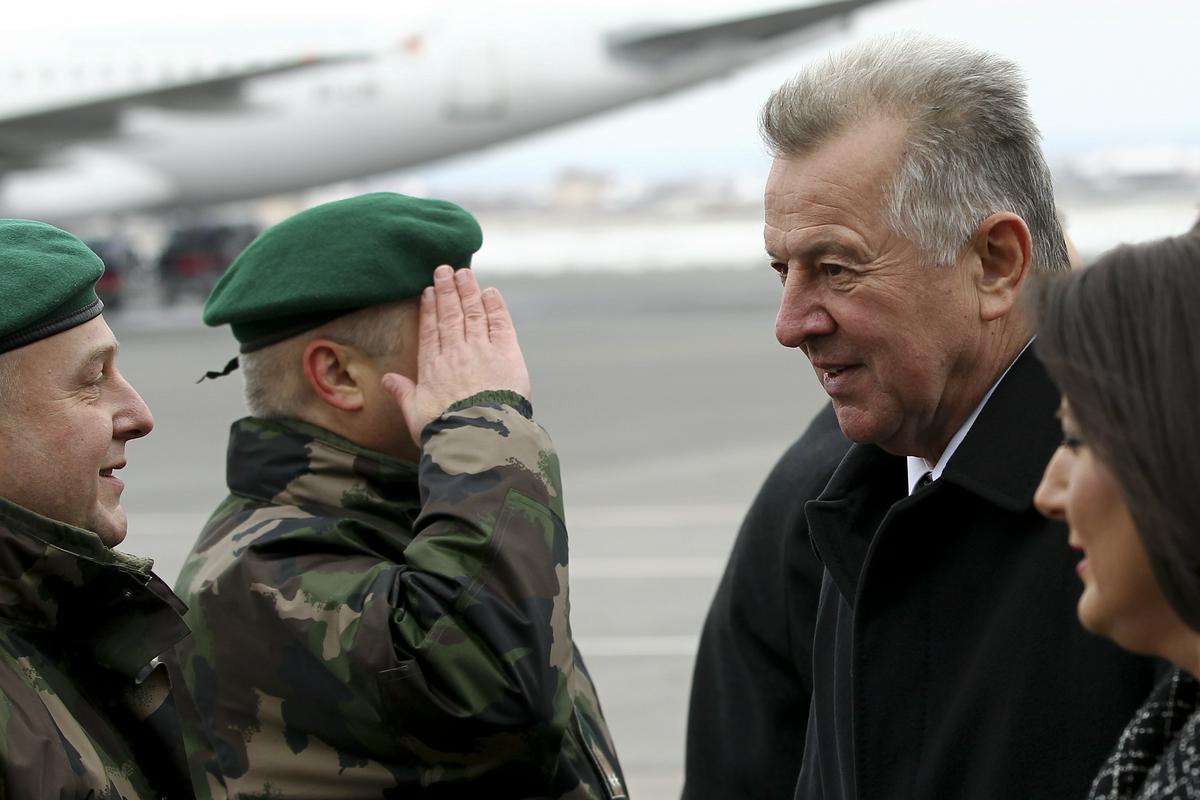 Pal Schmitt je bil predsednik Madžarske od avgusta 2010 do aprila 2012. Foto: EPA