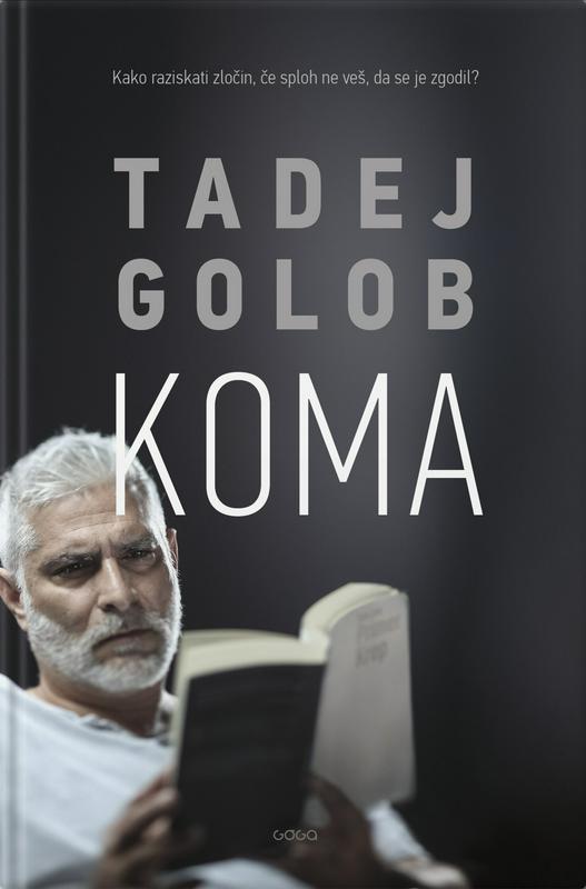 Koma is the fifth part of a series of books about criminal Taras Birsa.  Photo: Goga publishing house