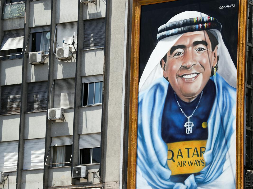 Mural Alfreda Segatorija. Foto: Reuters
