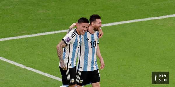Messi salvou a Argentina de uma posição desfavorável com um gol e uma assistência