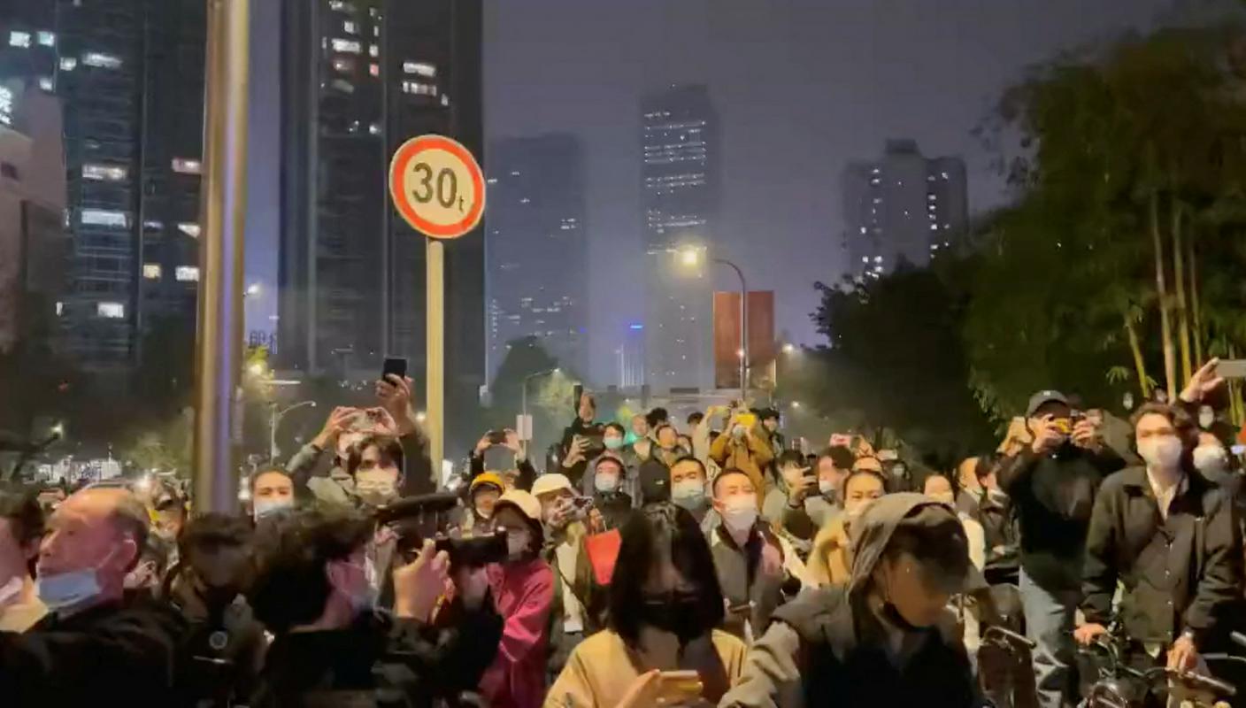 Kitajski mediji ne poročajo o protestih. Foto: Reuters