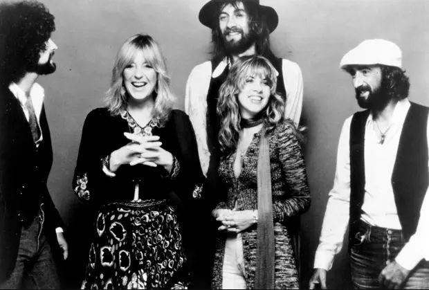 Skupina leta 1977: Lindsey Buckingham, Christine McVie, Mick Fleetwood, Stevie Nicks in John McVie. Foto: Michael Ochs Archives/Getty Images