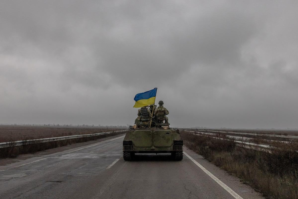Ukrajinske sile se bojujejo proti ruskim silam na vzhodu in jugu države. Foto: EPA