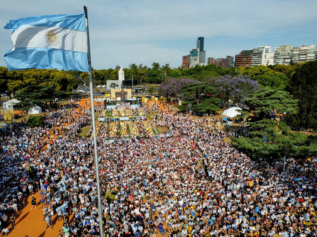 Navijači v Buenos Airesu. Foto: Reuters