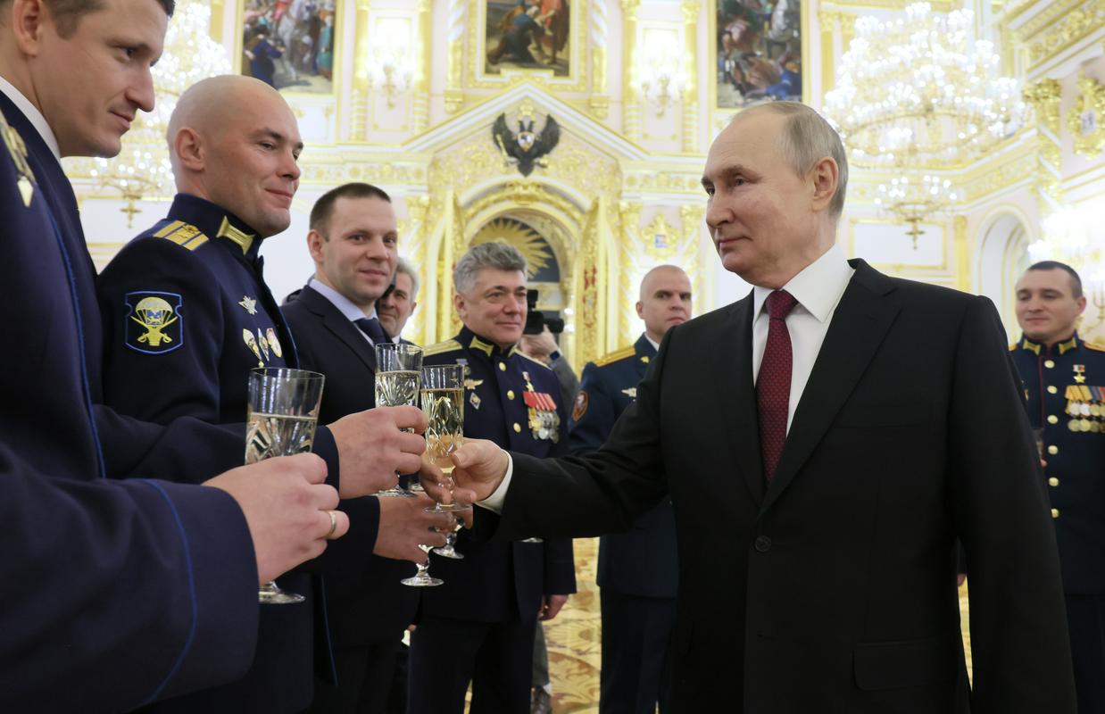Vladimir Putin na podelitvi priznanj 