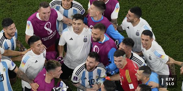 A Eslovênia dá mais para Messi e Argentina, e menos para a França