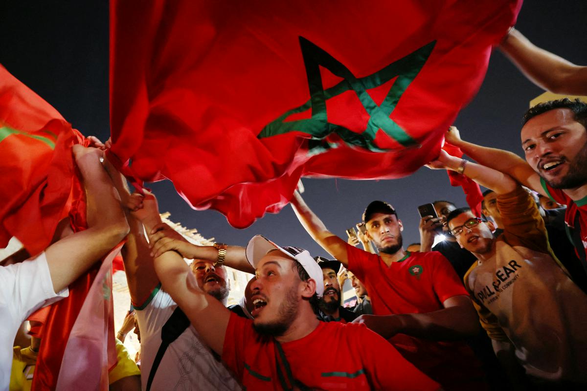 Maročani so vajeni premikanja nogometnih mejnikov v imenu Afričanov in Arabcev ter verjamejo, da lahko po Špancih izločijo še Portugalce. Foto: Reuters
