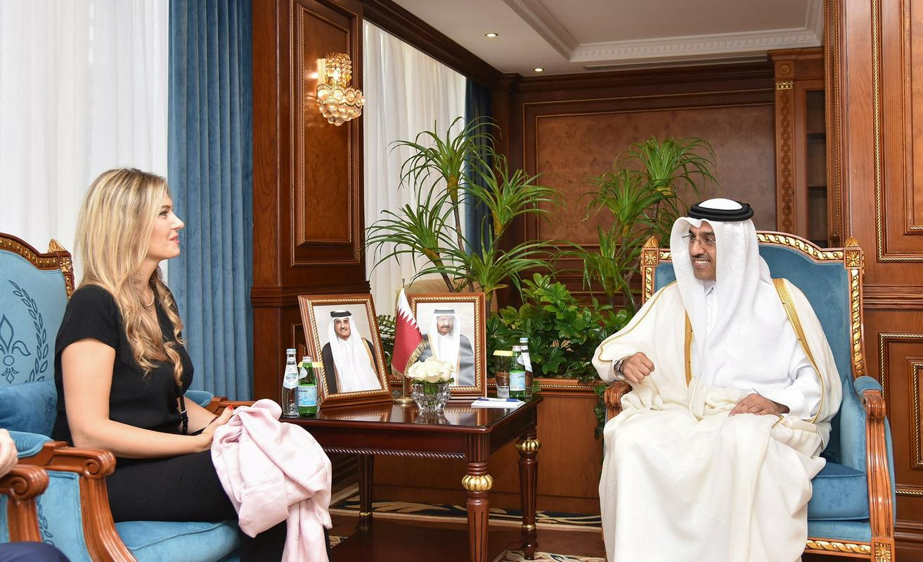 Katar naj bi s podkupovanjem evropskih politikov, tudi Eve Kaili, skušal izboljšati svojo podobo v javnosti. Foto: Reuters