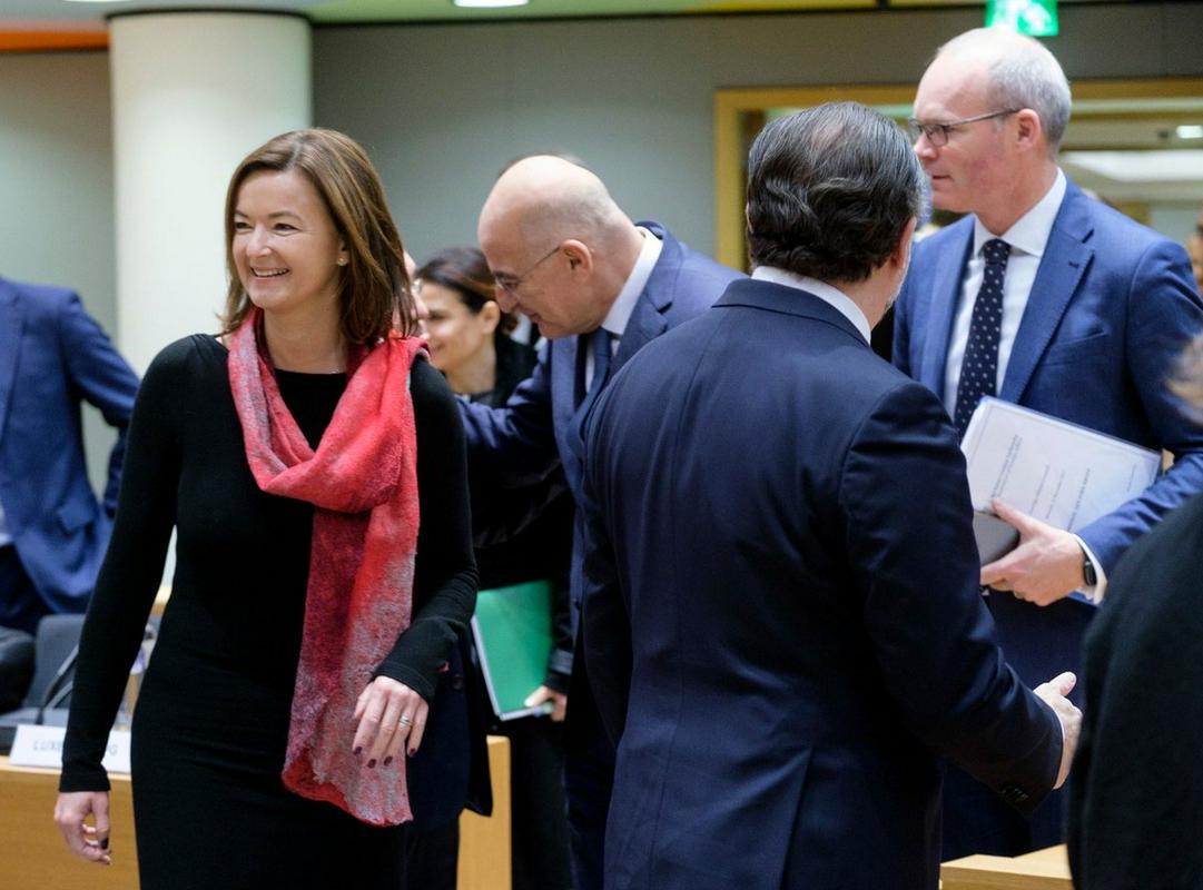 Zasedanja v Bruslju se je udeležila tudi slovenska zunanja ministrica Tanja Fajon. Foto: Twitter/MZZ