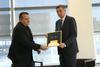 Nekdanji predsednik Pahor prejel zlati ključ kluba podjetnikov