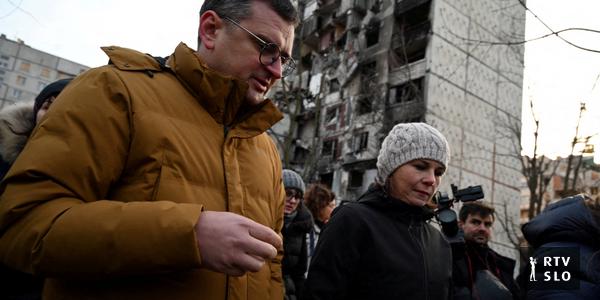 Der deutsche Außenminister besuchte Charkiw.  Sie versprach Kiew zusätzliche Hilfe und Waffen.