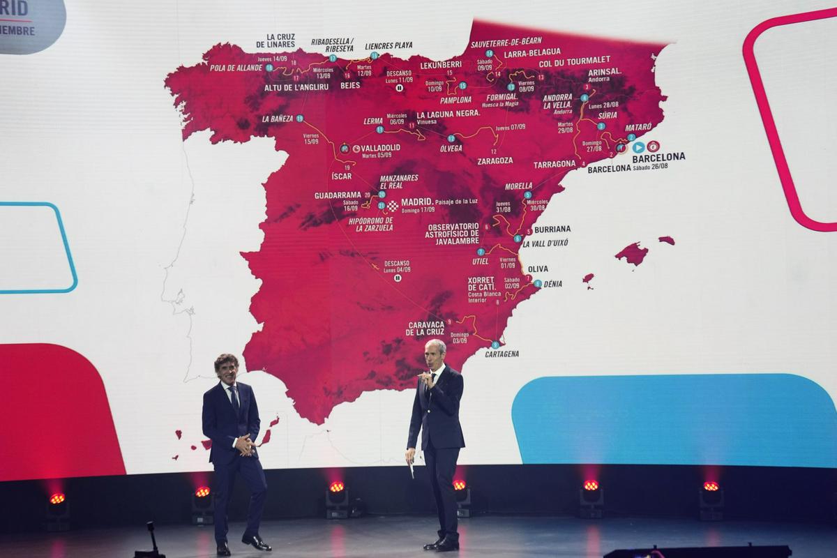 Vuelta bo obiskala velik del Španije. Foto: EPA