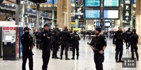 Un homme dans une gare de Paris a blessé six personnes lors d’une attaque avec un objet pointu