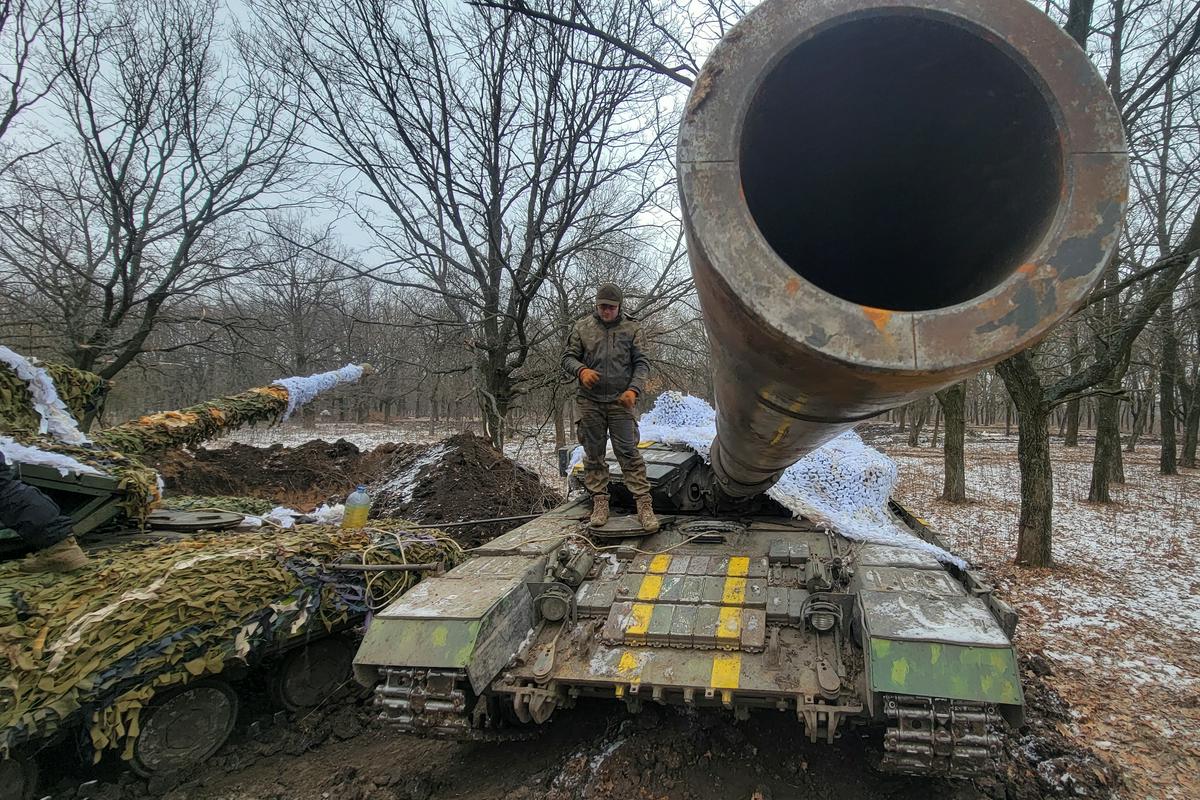 Ukrajinska vojska v bojih za Bahmut. Foto: Reuters