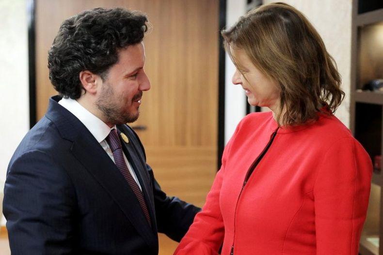 Tanja Fajon v Črni gori pozvala k imenovanju ustavnih sodnikov