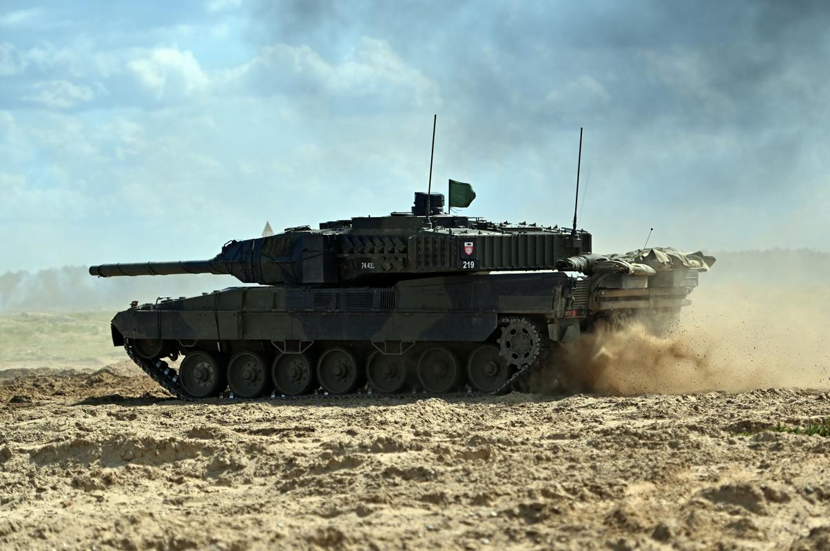 Tank leopard 2. Foto: EPA
