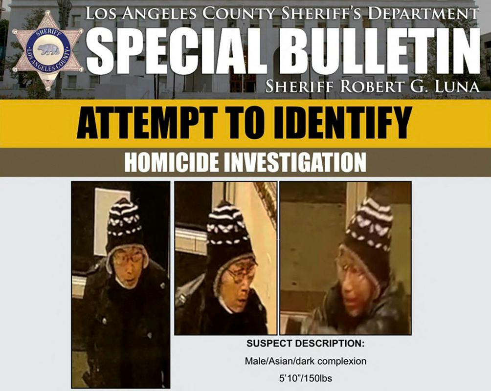 Police have released a photo of the suspect.  Photo: Reuters
