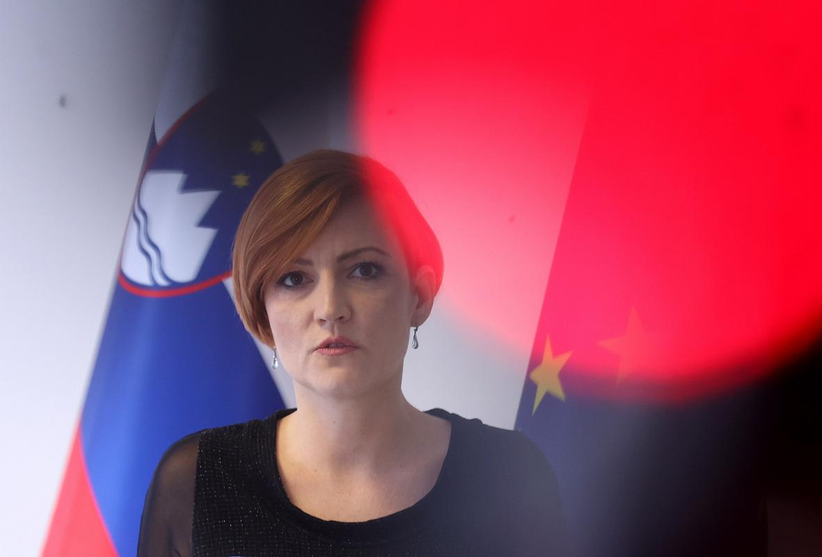 Ministrica za kulturo Asta Vrečko. Foto: BoBo