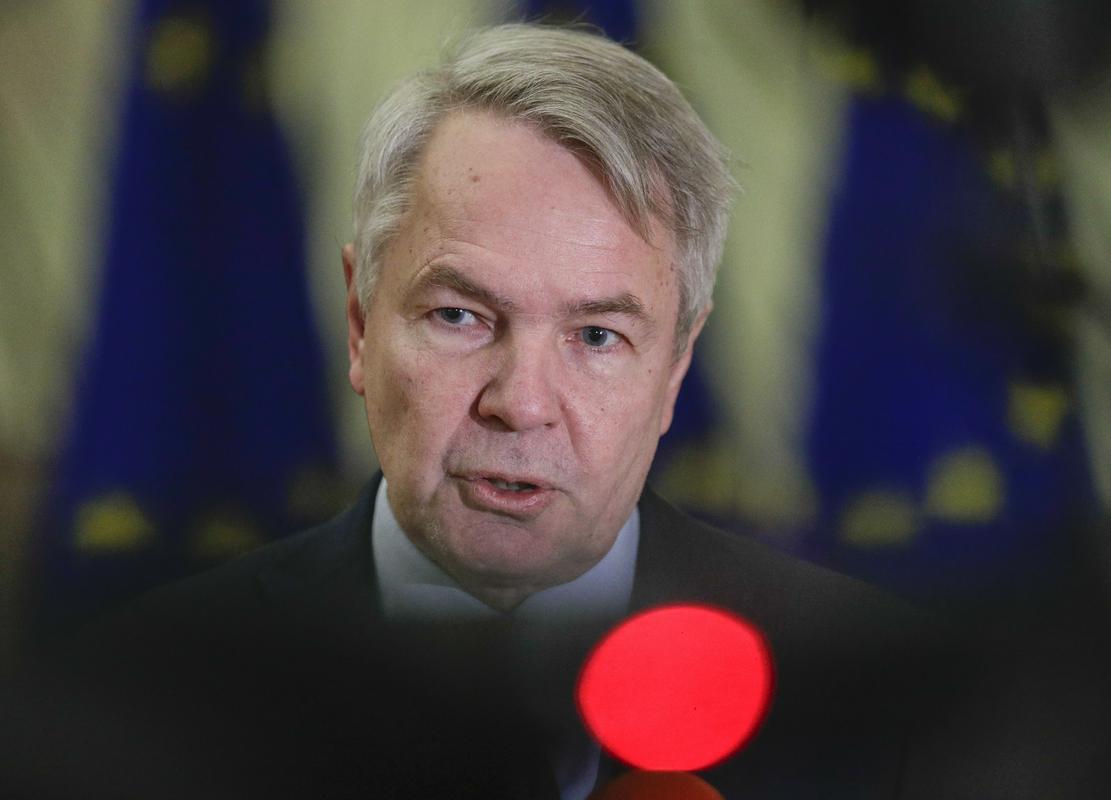Finnish Foreign Minister Pekka Haavisto mentioned the possibility of joining NATO without Sweden.  Photo: EPA