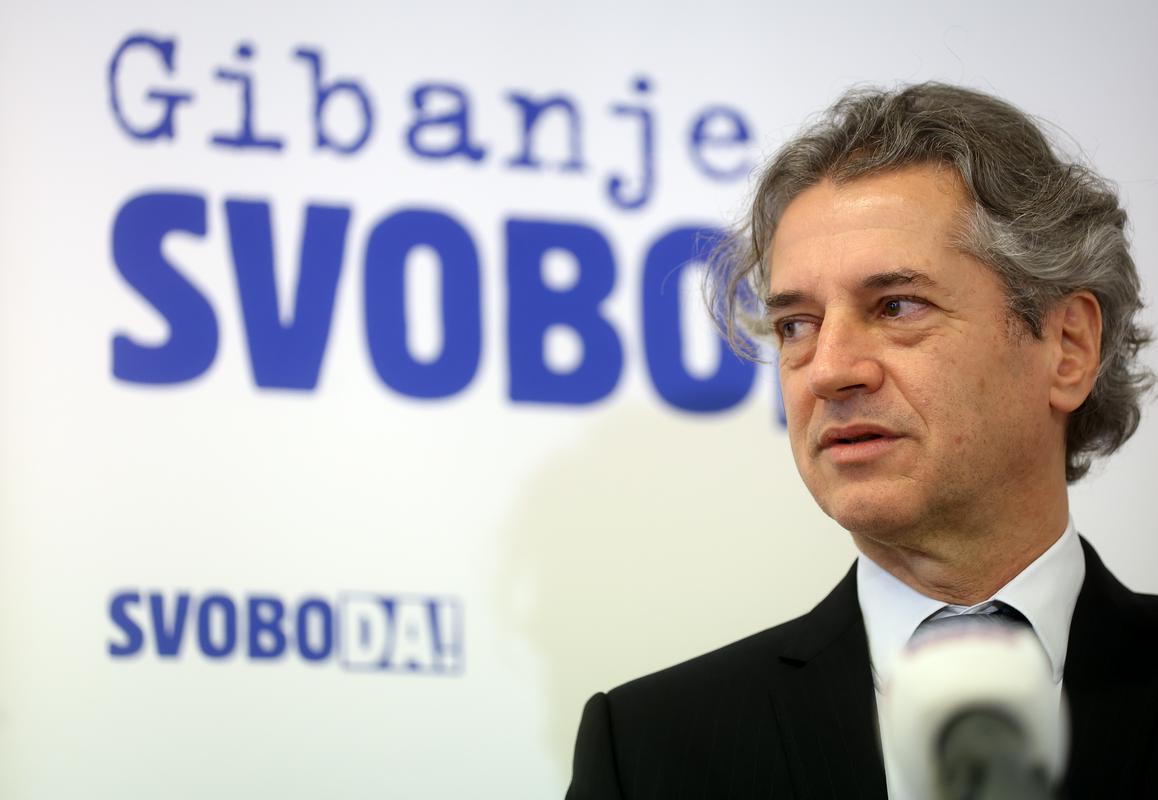 Gibanje Svoboda še ni potrdil kandidatne liste za evropske volitve