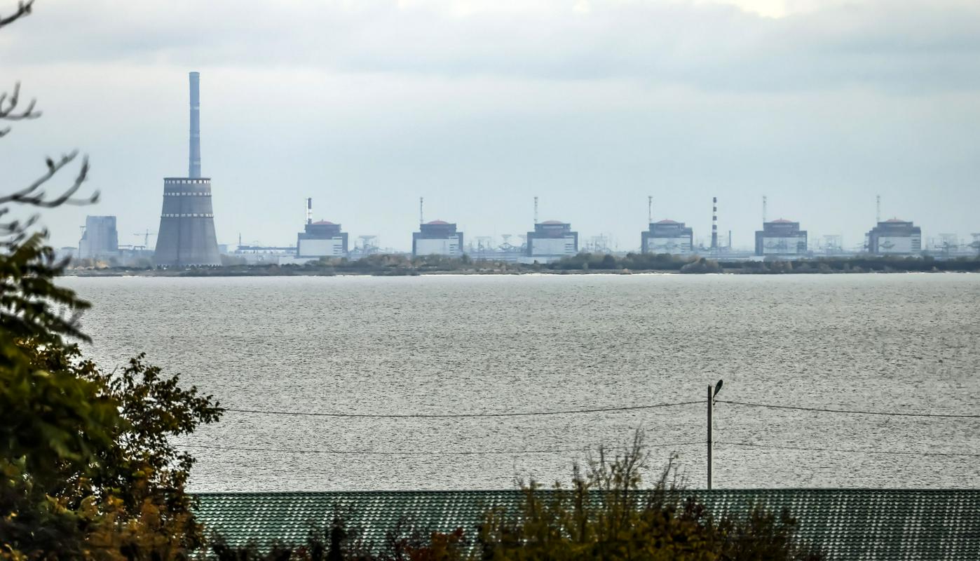 Jedrska elektrarna Zaporožje je največja v Evropi. Foto: EPA
