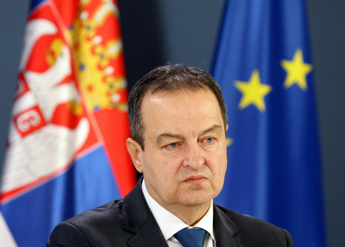 Dačić je poudaril, da so Srbijo vedno vodile predvsem ocene, kaj je v njenem najboljšem interesu. Foto: EPA
