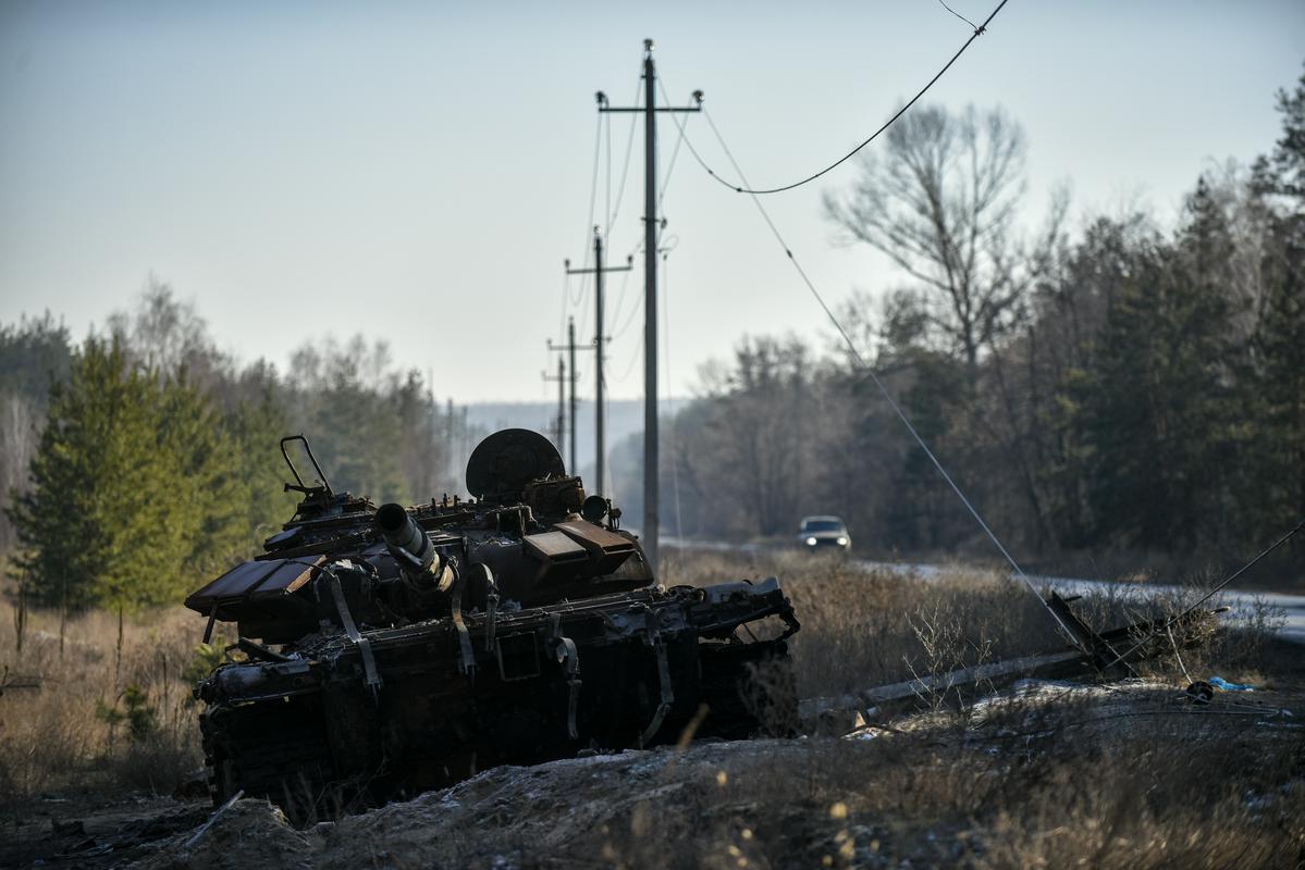Razmere na fronti v regiji Doneck so težke, pravi Zelenski. Foto: EPA
