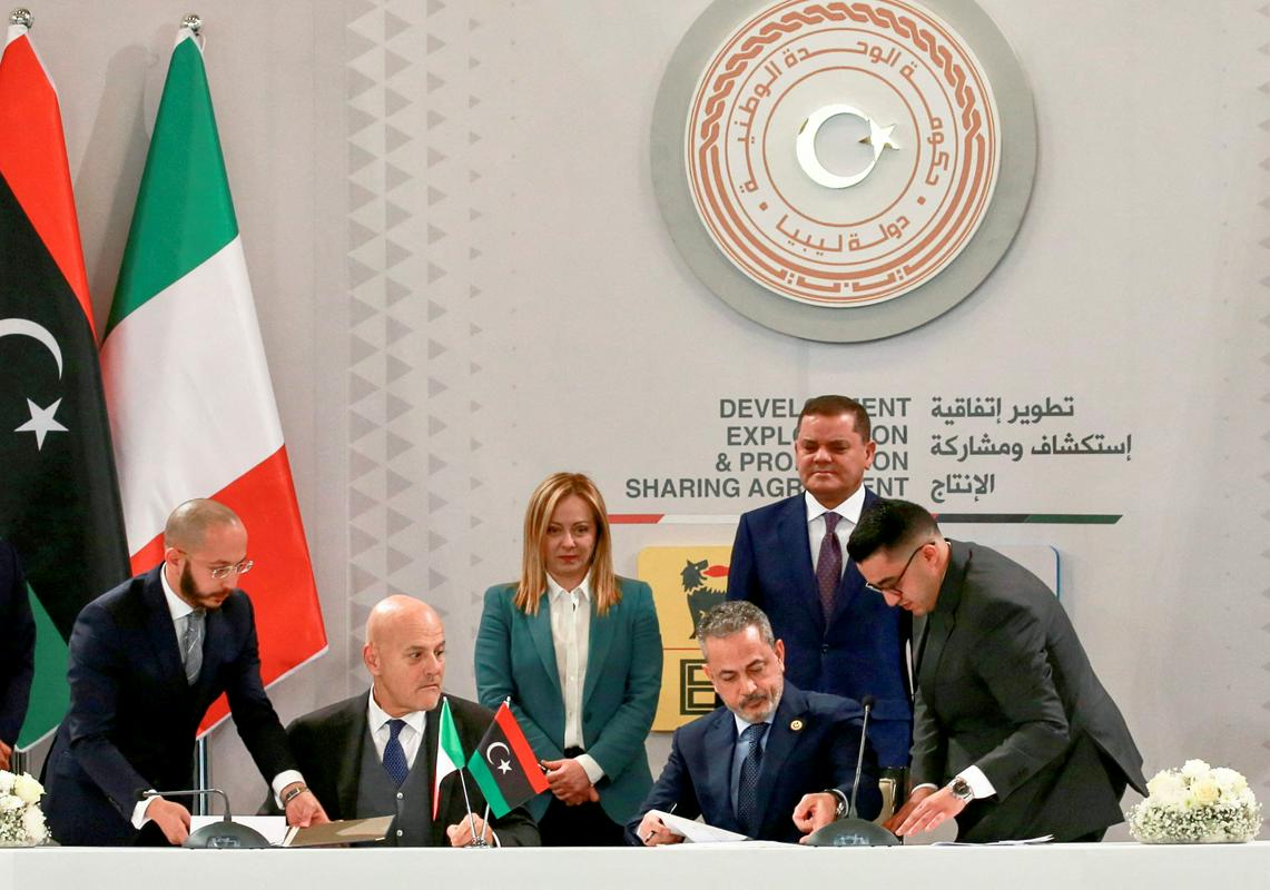 Dogovor z Libijo je za Italijo nov korak v smeri diverzifikacije energetskih virov. Foto: Reuters