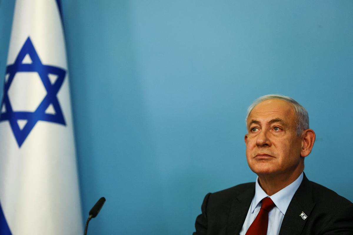 Benjamin Netanjahu je obljubil hiter in odločen odziv na napada v Jeruzalemu. Foto: Reuters