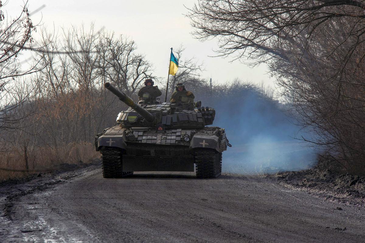 Trenutno najhujši spopadi med ukrajinskimi in ruskimi silami potekajo v pokrajini Doneck okoli Bahmuta. Foto: Reuters