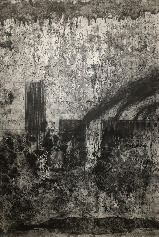 Herman Gvardjančič, MARIUPOL 22, 2022, olje na platnu, 253 x 208 cm