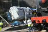 V Zidanem Mostu uspešno odstranili 380 ton težak prevrnjeni transformator