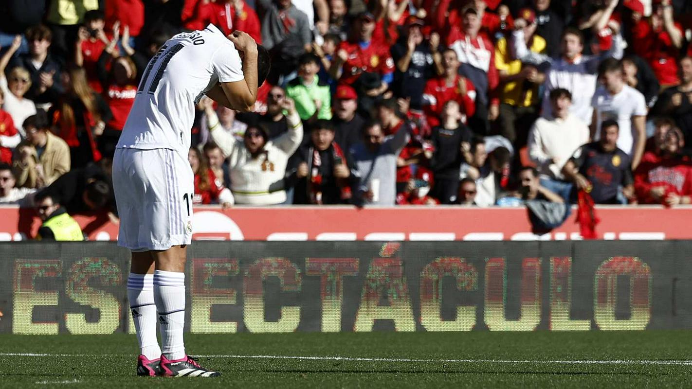 Marco Asensio je zapravil 11-metrovko. Foto: Reuters